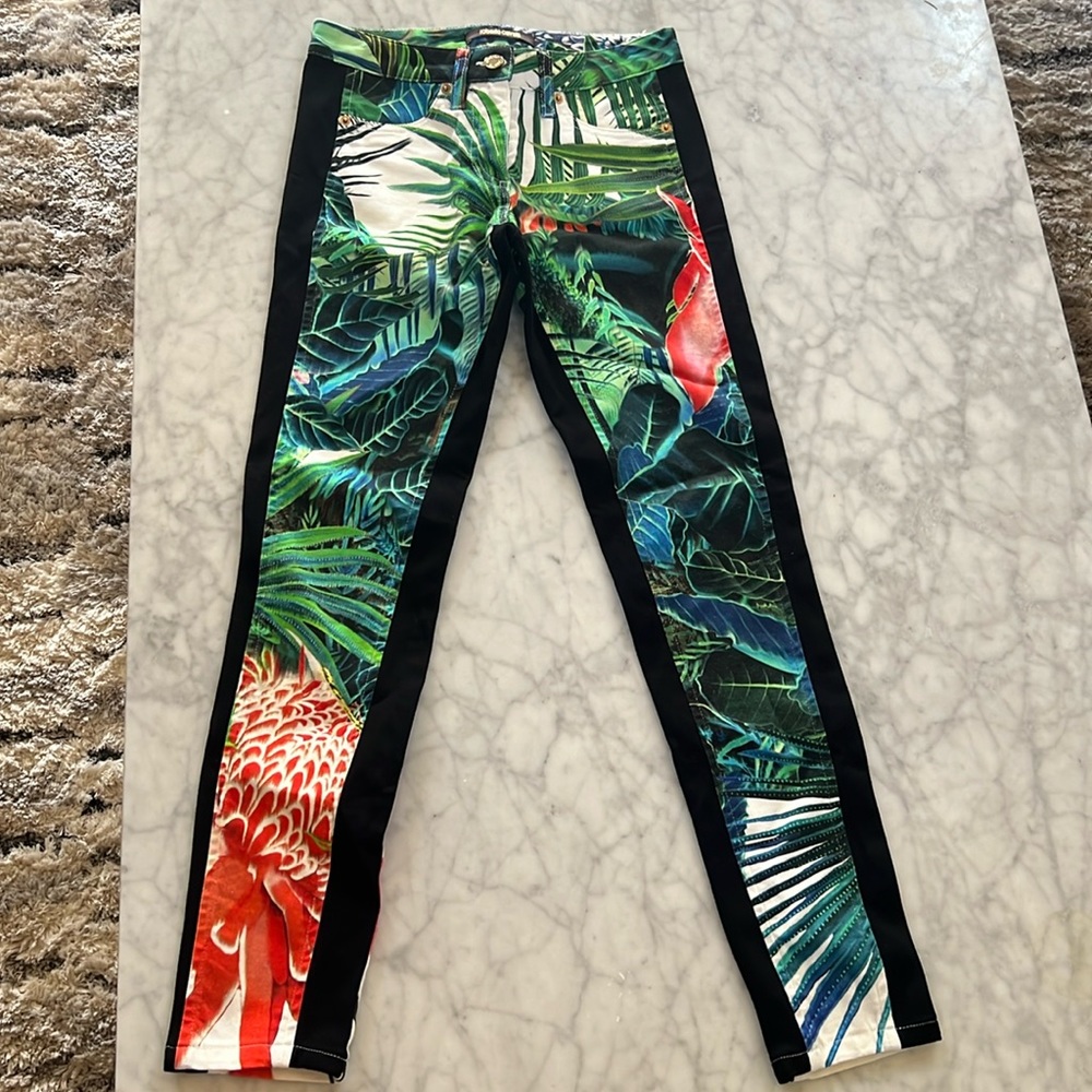 Roberto Cavalli tropical pants